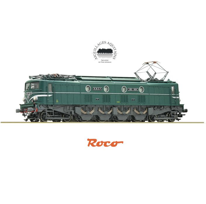 ROCO - Locomotive électrique 2D2 9128 SNCF (GFEF) HO  Ep IV DC ANALOGIQUE – Ref : 70470