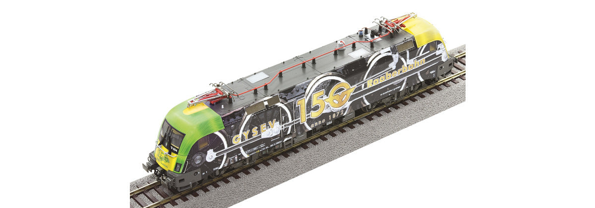 ROCO Locomotive électrique 470 504-1, GYSEV, HO Ep VI - DCC DIGITAL SON - Ref: 70686