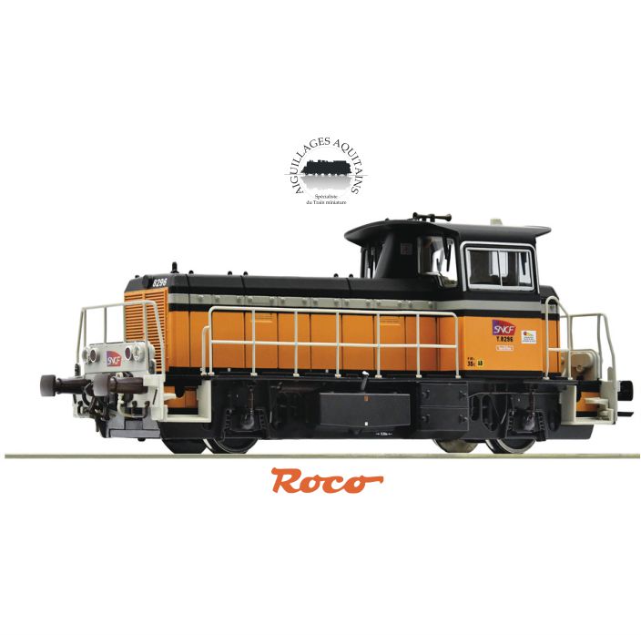 ROCO - Locomotive diesel série Y 8296 SNCF - H0 DCC SON – Epoque IV- V- Ref : 72010